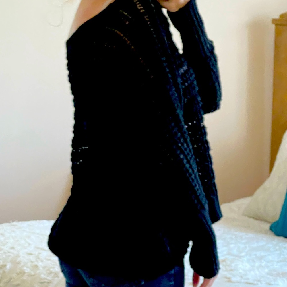 Black sweater